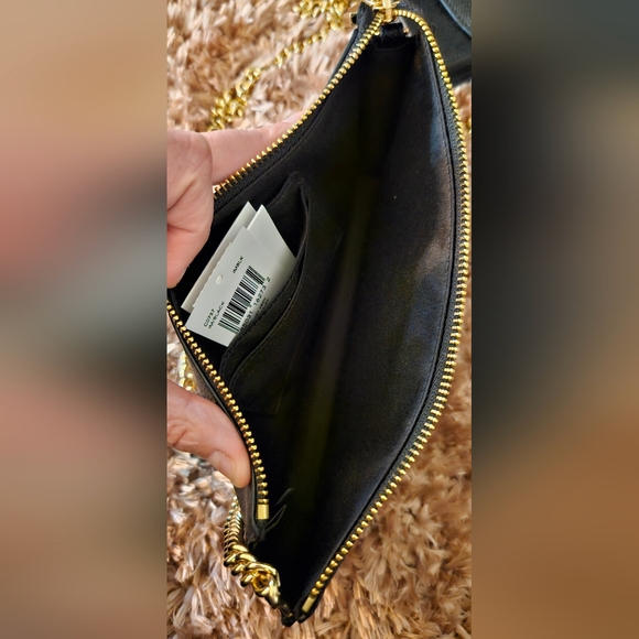 C0737 Coach Poppy Crossbody with Card Case - Black - Picture 9 of 16